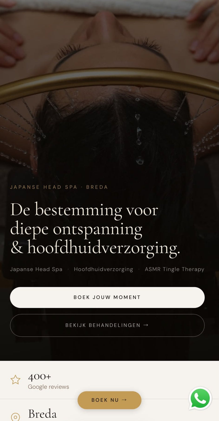 Mobiele weergave van Head Spa Paradise