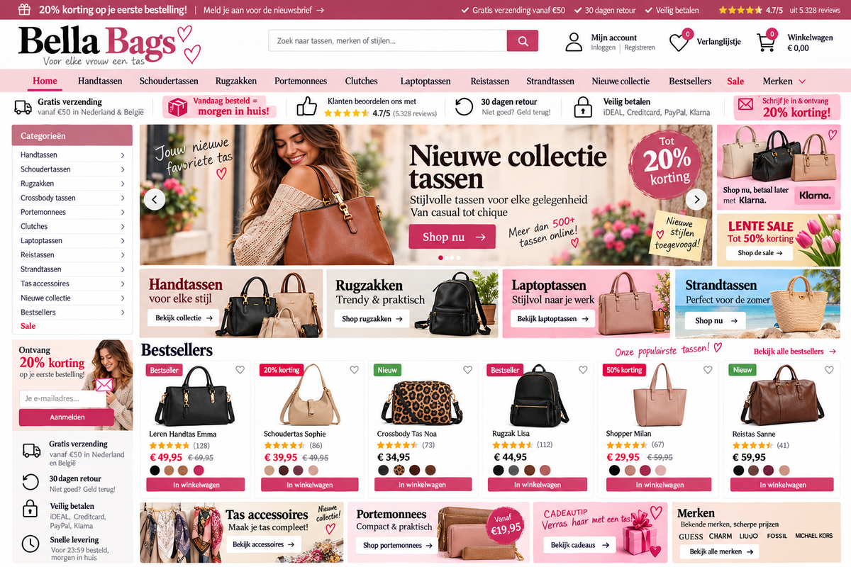 Voor het redesign